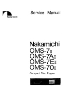 Nakamichi OMS-7-II-OMS-7A-II-OMS-7E-II-Service-Manual